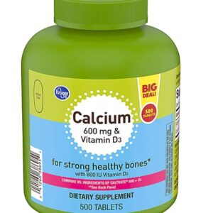 Comprar kroger® calcium 600 mg & vitamin d3 -- 500 swabs preço no brasil calcium calcium & vitamin d minerals suplementos em oferta vitamins & supplements suplemento importado loja 23 online promoção -