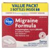 Comprar kroger® migraine formula-value pack -- 2 bottles preço no brasil amino acid complex & blends amino acids suplementos em oferta vitamins & supplements suplemento importado loja 3 online promoção -