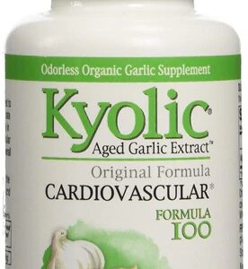 Kyolic Extrato de Alho Envelhecido Cardiovascular 100 Original Formula - 200 Comprimidos
