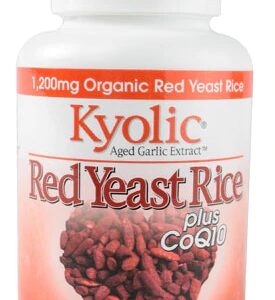 Kyolic Aged Garlic Extract™ Red Yeast Rice plus CoQ10 -- 1200 mg - 75 Capsules