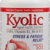 Comprar kyolic aged garlic extract™ stress and fatigue relief formula 101 -- 300 capsules preço no brasil herbs & botanicals mood stress & anxiety suplementos em oferta suplemento importado loja 1 online promoção -