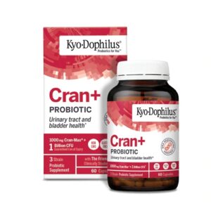 Kyolic Kyo-Dophilus Cran plus Probiótico 60 Cápsulas - Saúde Intestinal e Urinária