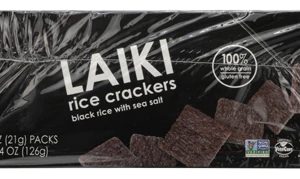 Comprar laiki rice crackers black rice with sea salt -- 0. 74 oz each / pack of 6 preço no brasil alimentos & lanches crackers suplemento importado loja 63 online promoção - 7 de julho de 2022