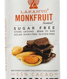 Comprar lakanto sugar free dark chocolate bar almond -- 3 oz preço no brasil candy chocolate chocolate bars dark chocolate food & beverages suplementos em oferta suplemento importado loja 45 online promoção -