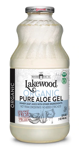 Gel Puro de Aloe Vera Lakewood Orgânico 946ml - Frescor e Bem-Estar