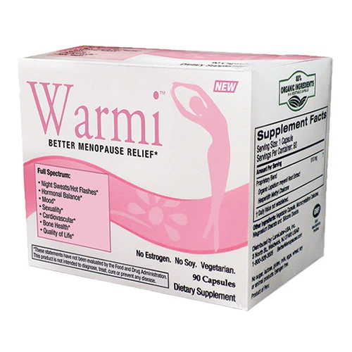 Lane Labs Warmi™ Alívio da Menopausa - 90 Cápsulas - Suporte Natural