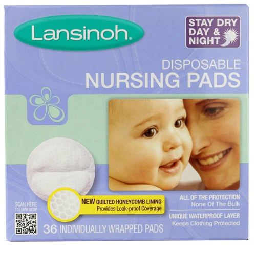 Almofadas Absorventes Descartáveis Lansinoh - 36 Unidades