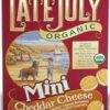 Comprar late july snacks organic mini cheddar cheese crackers -- 5 oz preço no brasil diet & weight herbs & botanicals suplementos em oferta triphala suplemento importado loja 3 online promoção -
