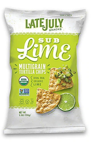 Chips de Tortilha Multigrãos Orgânicos Late July SubLime Sem Glúten 156g