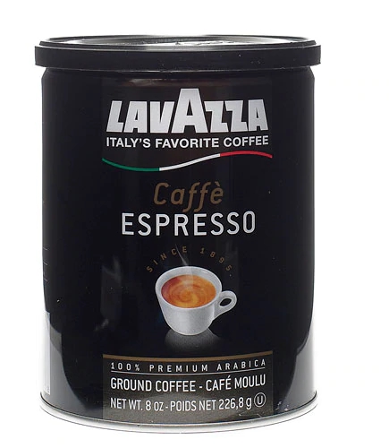 Café Lavazza Premium Arabica Moído para Espresso - 227g
