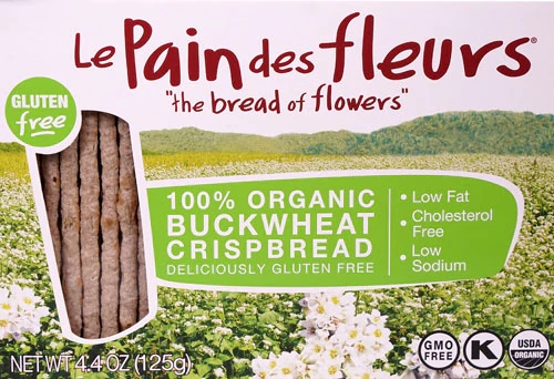Le Pain des Fleurs Biscoito de Trigo Sarraceno Orgânico Sem Glúten 125g