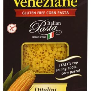 Macarrão de Milho Ditalini Sem Glúten Le Veneziane 250g - Ideal para Dietas Especiais