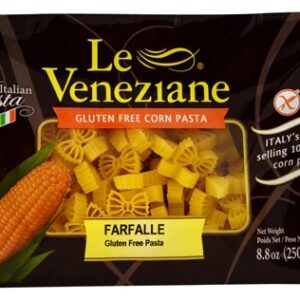Macarrão de Milho Le Veneziane Farfalle Sem Glúten 250g