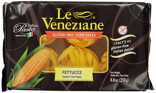 Macarrão Fettuccine Le Veneziane Sem Glúten de Milho 250g