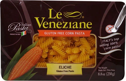 Macarrão Eliche de Milho Sem Glúten Le Veneziane 250g