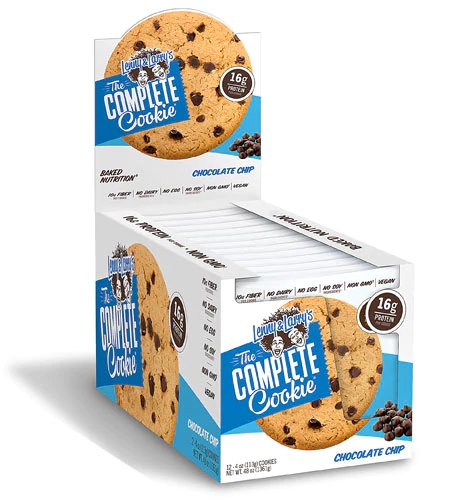 Lenny & Larry's The Complete Cookie Chocolate Chip - Caixa com 12 Cookies (Aprox. 720g)