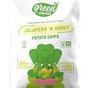 Chips de Batata Assados The Green Elephant Jalapeño 'N Honey LesserEvil - 142g