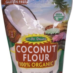 Farinha de Coco Orgânica Let's Do Organic 454g - Sem Glúten e Low Carb