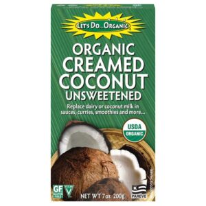 Leite de Coco Orgânico Let's Do Organic - 198g
