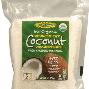 Comprar let's do organic reduced fat coconut unsweetened -- 8. 8 oz preço no brasil coconut dried fruit food & beverages fruit suplementos em oferta suplemento importado loja 1 online promoção -