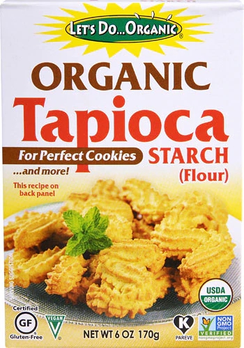 Fécula de Tapioca Orgânica Let's Do, 170g - Pureza e Versatilidade Natural