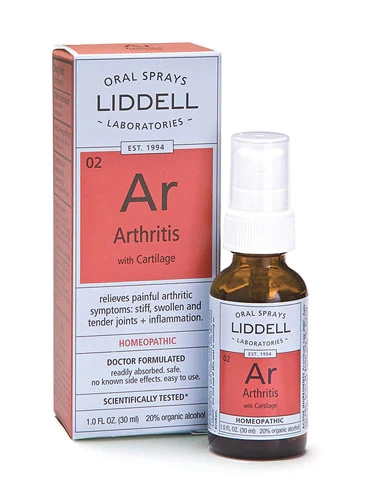 Liddell Homeopático Alívio da Artrite Spray 30ml - Bem-Estar para Suas Articulações