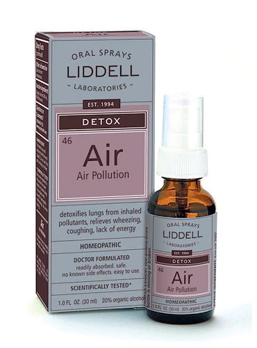 Liddell Detox Pollution Spray - Spray Homeopático 30ml para Purificação Corporal