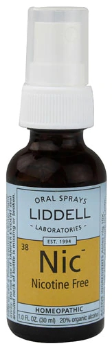 Liddell Homeopathic Nicotine Free Spray -- 1 fl oz
