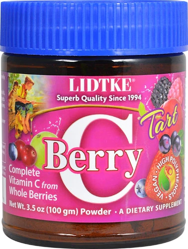 Lidtke Technologies Berry C Tart Powder Vitamina C - 99g