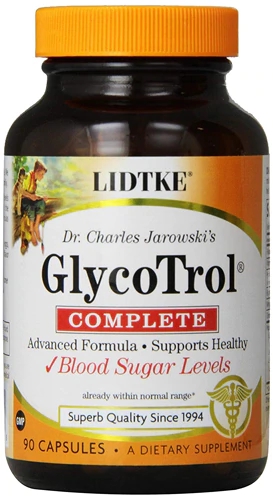 Lidtke Technologies GlycTrol Complete - 90 Cápsulas: Suporte Completo para o Bem-Estar