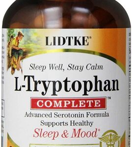Lidtke Technologies L-Tryptophan Complete 120 Cápsulas - Auxílio ao Bem-Estar