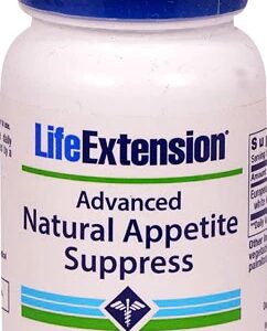 Life Extension Advanced Natural Appetite Suppress - 60 Cápsulas Vegetarianas