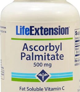 Ascorbil Palmitato Life Extension 500mg - 100 Cápsulas Vegetais | Vitamina C Antioxidante