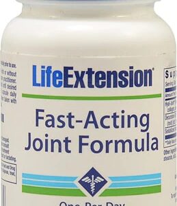 Life Extension Fast Acting Joint Formula 30 Cápsulas - Suporte Rápido para Articulações