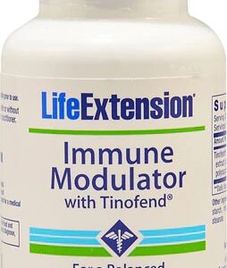 Life Extension Immune Modulator com Tinofend® - 60 Cápsulas Vegetarianas - Suporte Imunológico Avançado