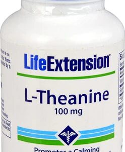 Life Extension L-Theanine -- 100 mg - 60 Vegetarian Capsules