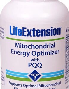 Life Extension Mitochondrial Energy Optimizer com PQQ® - 120 Cápsulas: Energia Celular e Vitalidade