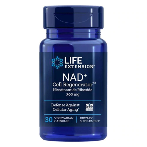 Life Extension NAD+ Regenerador Celular Nicotinamida Ribosídeo 300mg - 30 Cápsulas Vegetais