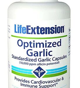 Life Extension Alho Otimizado - 200 Cápsulas Vegetarianas
