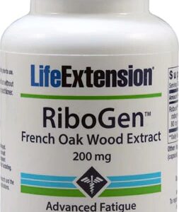 Life Extension RiboGen™ Extrato de Carvalho Francês 200mg - 30 Cápsulas Vegetarianas