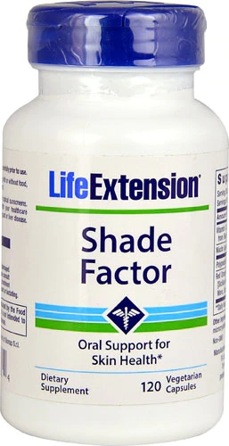 Life Extension Shade Factor 120 Cápsulas Vegetarianas - Suporte Antioxidante