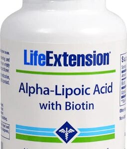 Life Extension Super Alpha Lipoic Acid with Biotin -- 250 mg - 60 Capsules