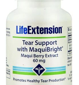 Life Extension Tear Support com MaquiBright 60mg - 30 Cápsulas Vegetarianas para Saúde Ocular