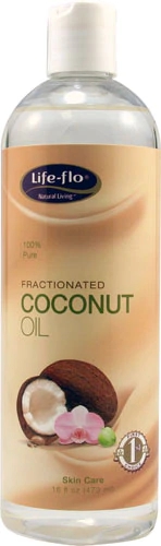 Life-Flo Fractionated Coconut Oil -- 16 fl oz