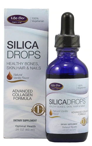 Life-Flo Silica Drops - 59ml | Ácido Ortosilícico para Pele, Cabelos e Unhas