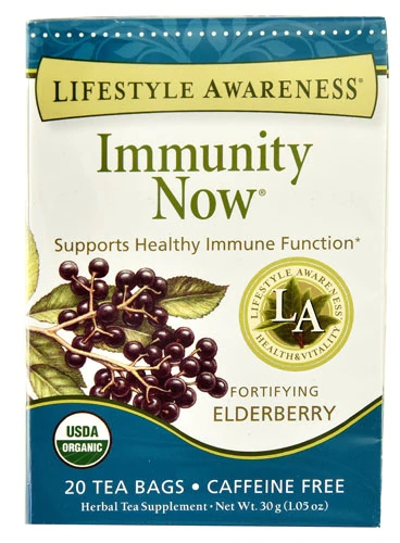 Chá Orgânico Sabugueiro Immunity Now® - 20 Sachês para Imunidade