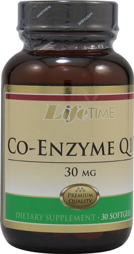 Coenzima Q10 30mg - 30 Cápsulas Gelatinosas - Lifetime