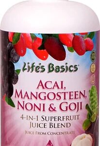 Suco Blend Lifetime Noni Mangostão Goji Berry e Açaí 946ml