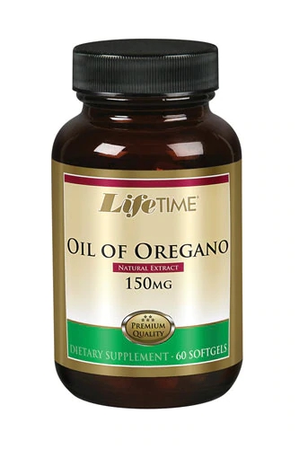 Óleo de Orégano Extrato Puro - Lifetime 150mg - 60 Cápsulas Gelatinosas