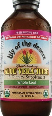 Comprar lily of the desert aloe vera juice whole leaf -- 16 fl oz preço no brasil áloe vera general well being herbs & botanicals suplementos em oferta suplemento importado loja 45 online promoção -